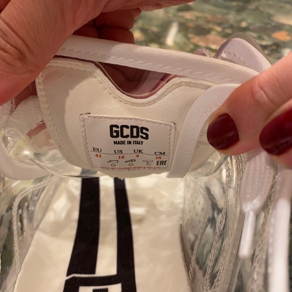 Brand New‼️GCDS Transparent Skate Sneakers - Picture 3 of 5